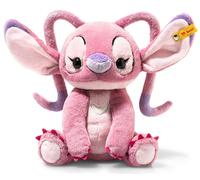 Steiff Disney Originals Angels cuddly toy, cute stuffed toy with plastic eyes, children, boys & girls, friends, plush toy 23 cm, pink, 024481
