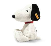 Steiff 024702 Soft Cuddly Friends Snoopy White Sitting Plush Soft Toy