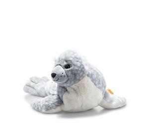 Steiff 063916 Soft Cuddly Friends Aila seal, ice blue, Angel Falls, 40 cm