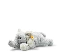 Steiff 064074 Soft Cuddly Friends Elna elephant, light, Gray Violet, 28 cm
