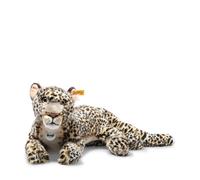 Steiff 067518 Parddy Leopard Spotted Plush Laying Wild Animal