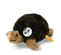 Steiff 068485 SLO Tortoise Dark Green and Beige Plush Soft Toy
