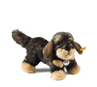 Steiff 076985 Moritz Dachshund Dog Two Tone Plush Standing