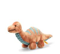 Steiff 087837 Soft Cuddly Friends Bronko Brontosaurus Dinosaur Orange Medium