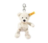 Steiff 111785 Lotte White Plush Teddy Bear Keyring