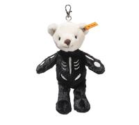 Steiff cuddly toy Mr. Bones Teddy Bear keyring, cute stuffed toy, children, boys & girls, Friends, 16 cm, multi-coloured, 112720