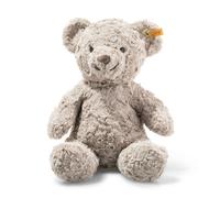 Steiff Grey Teddy Bear Original Cuddly Plush Soft Toy With Ear Tag 38cm 113437