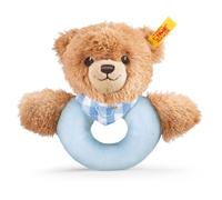 Steiff 12cm Sleep Well Bear Grip Toy (Blue)