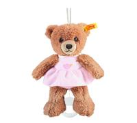 Steiff 239540 Sleep Well Bear Music Box Pink Plush Teddy for Baby