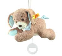 Steiff 22cm Good Night Dog Music Box (Blue)