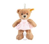 Steiff 239540 Sleep Well Bear Music Box Pink Plush Teddy for Baby