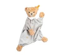 Steiff 239915 Sleep Well Bear Comforter Grey for Baby