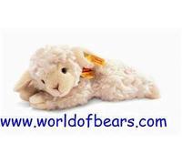 Steiff 280030 Steiffs Little Friend Linda Lamb Cream Lying Plush Sheep