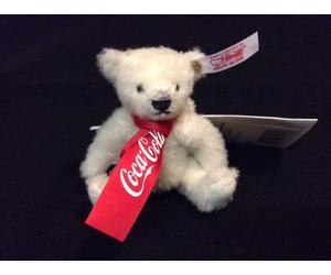 Steiff 355318 Coca-Cola Polar Bear Jointed Ornament Limited Edition