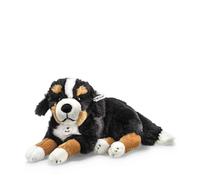 Steiff 45cm Senni Bernese Mountain Dog Lying (Black/ Brown/ White)
