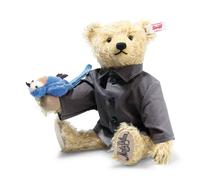 Steiff 691522 Monty Python Bear With Dead Parrot Mohair Limited Edition