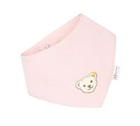 Steiff Baby Basic Bandana GOTS, Silver Pink, One Size