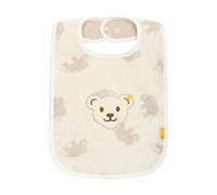 Steiff Baby Bib Fashion Scarf, Cloud Dancer, Standard Size