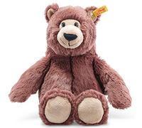 Steiff Bella Bear Original Plush Toy 30 cm, Plush Bear Teddy Sitting, Cuddly Toy for Children, Soft Cuddly Friends, Cuddly Toy for Playing and Cuddling, Washable, Stuffed Toy Red Brown (113840)