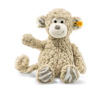 Steiff Bingo Monkey Toy Cuddly Washable Plush Soft Baby Safe Beige 20cm 060274