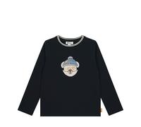 Steiff Boy's Langarm Long-Sleeved T-Shirt, Navy, 122