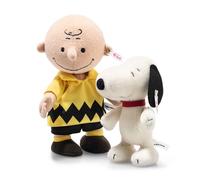 Steiff Charlie Brown With Snoopy 75th Anniversary