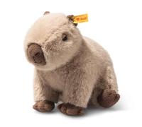 Steiff 23cm Chip Capybara Soft Toy with Plush Fur Suitable from Birth