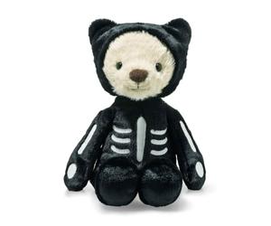 Steiff cuddly toy Mr. Bones Teddy Bear, cute stuffed animal, children, boys & girls, Friends, 34 cm, multi-coloured, 114168
