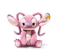 Steiff Disney Originals Angel Cuddly Toy, Cute Stuffed Toy with Plastic Eyes, Children, Boys & Girls, Soft Cuddly Friends, Plush Toy 23 cm, Pink, 024481