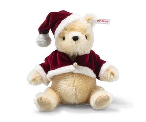 Steiff Disney Christmas Winnie the Pooh 17cm Limited Edition only 2 available