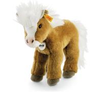 STEIFF Fanny Pony Horse FREE Gift bag EAN 070655 Plush Soft toy Brown White New