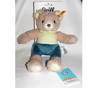Steiff Friend-Finder Teddy Bear with Rustling Foil, Cream/Green/Petrol