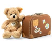 Steiff 'Fynn' Teddy Bear in Suitcase - washable plush soft toy - 111471