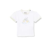 Steiff Girls' Short Sleeve T-Shirt, Bright White, 86