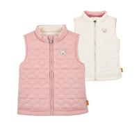 Steiff Girl's Wendeweste Reversible Vest, Coral Cloud, 98