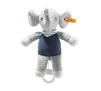 Steiff GOTS Organic Cotton Elliot Elephant 22cm Musical Toy