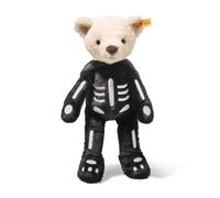 Steiff Halloween Mr Bones Teddy Bear 34cm Plush EAN 114168 Black plush New