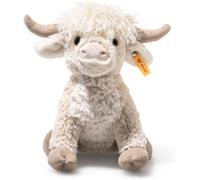 Steiff Handcrafted Since 1880 Premium Plush Classic Stuffed Farm Animal - 9" Harper Highland Cow