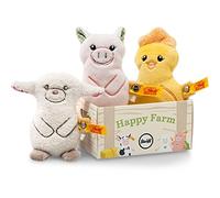 Steiff Happy Farm Mini Band, Yellow/Pale Pink/Cream