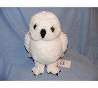 Steiff cuddly toy Hedwig the Owl, Harry Potter, cute soft toy with plastic eyes, children, boys & girls, friends, plush toy 21 cm, white, 024214