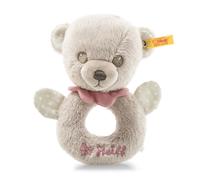Steiff Hello Baby Lea Teddy Bear Grip Ring with Rattle in a Gift Box