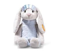 Steiff Hoppie Rabbit Skier 31 cm Colourful Plush Toy with Floppy Ears, Fluffy Stuffed Toy in Ski Outfit for Cuddling and Playing, Cuddly Toy for Girls and Boys, Machine Washable