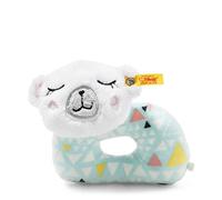 Steiff Iggy Rattle Rattles (Multicoloured, Iggy, Boy/Girl, Plush, Synthetic, Machine Washable at 30°C)