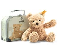 Steiff 'Jimmy' Teddy Bear in Suitcase - washable plush soft toy - 113918