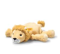 Steiff Liam Lion 20 cm, Soft Cuddly Friends, Stuffed Animal Lion, fluffy Plush-Toy for playing & cuddling, made of cuddly soft Plush for gentle Baby Skin, Machine washable