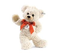 Steiff Lilly Dangling Teddy Bear cuddly toy, cute stuffed toy with plastic eyes, children, boys & girls, plush toy 28 cm, white, 111556