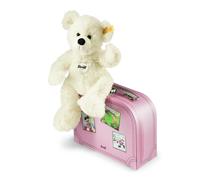 Steiff Lotte Teddy Bear in Suitcase (White)