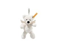 Steiff Lotte Teddy Bear Pendant 12 cm White Guardian Angel Key Ring Cuddly Teddy Plush Angel Wings Felt Ideal Gift Idea Machine Washable