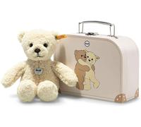 Steiff Mila Teddy Bear 21 cm Cuddly Toy Vanilla in Case
