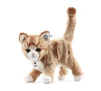 Steiff Mizzy Cat (Blond Tabby), Ginger, Blond, 25cm, 099342